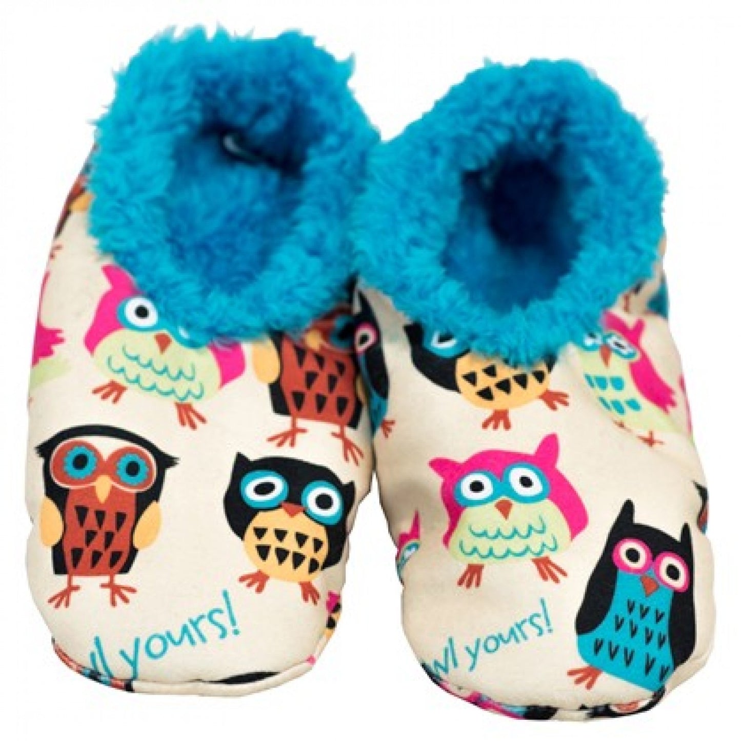 Lazy one fuzzy feet - owl yours