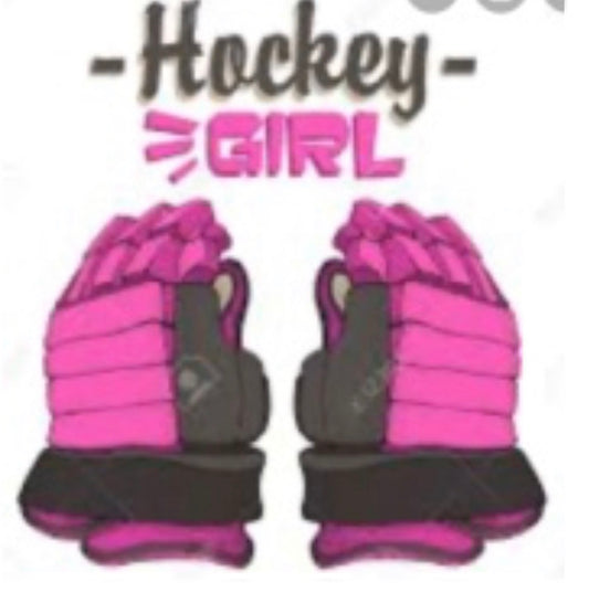 40 x 40 full square drill diamond painting TLS-6913 - hockey girl