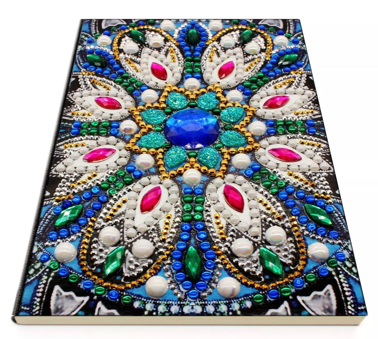 diamond painting notebook - abstract flower HM028