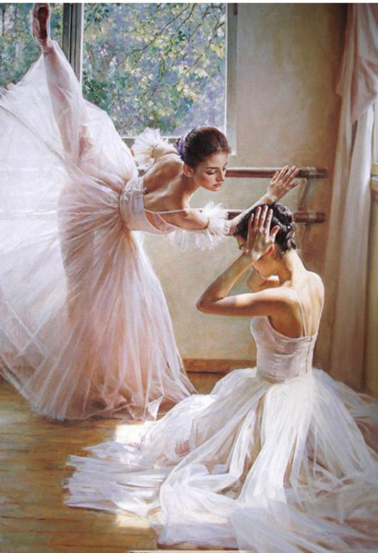 30 x 40 diamond painting full drill - ballet FKW1165