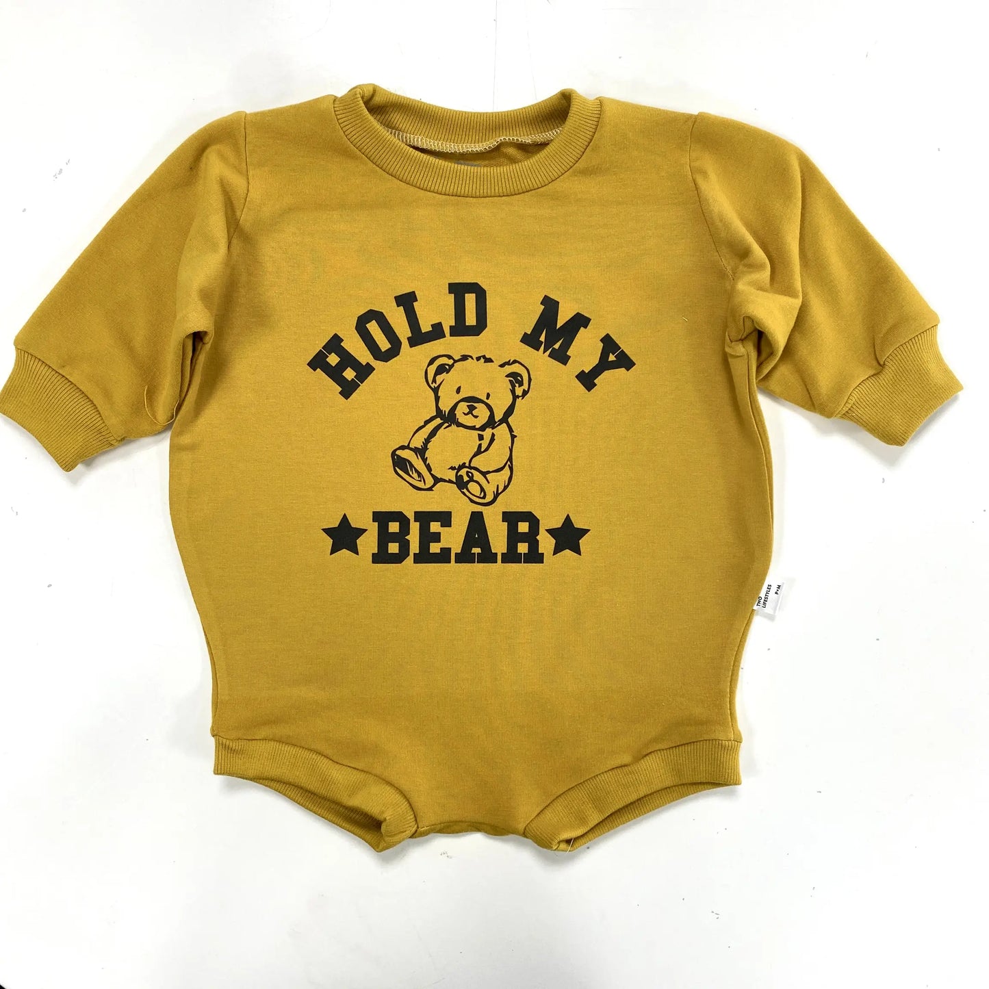 Hold My Bear Bubble Romper