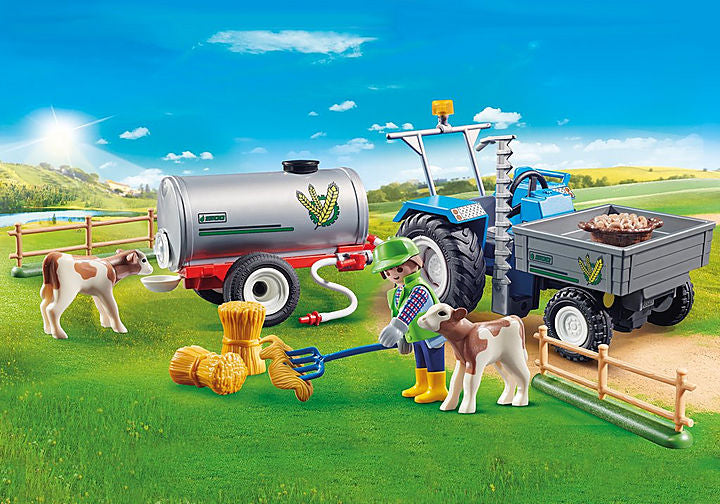 Playmobil Loading Tractor with Water Tank Limited Edition 70367