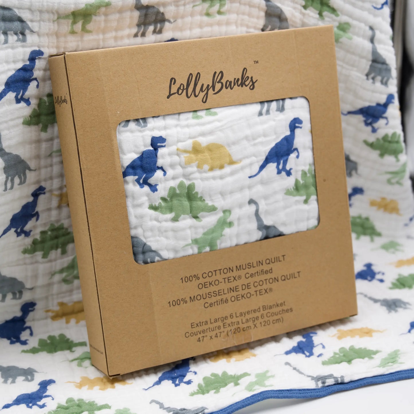 Rawr-Some Muslin Quilt