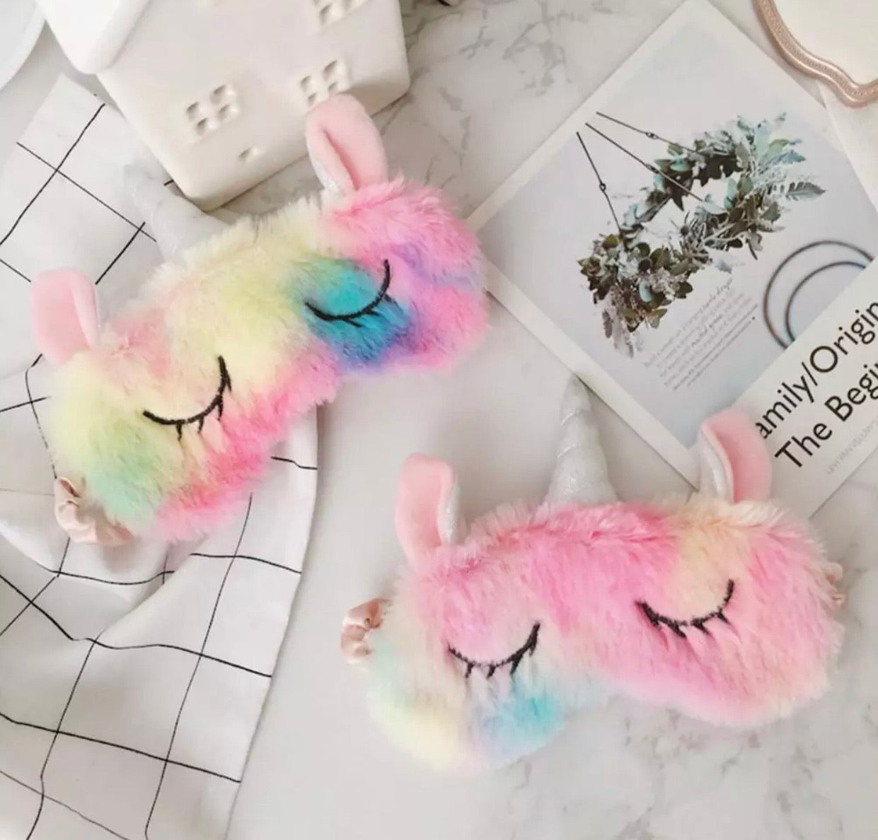 unicorn sleep mask
