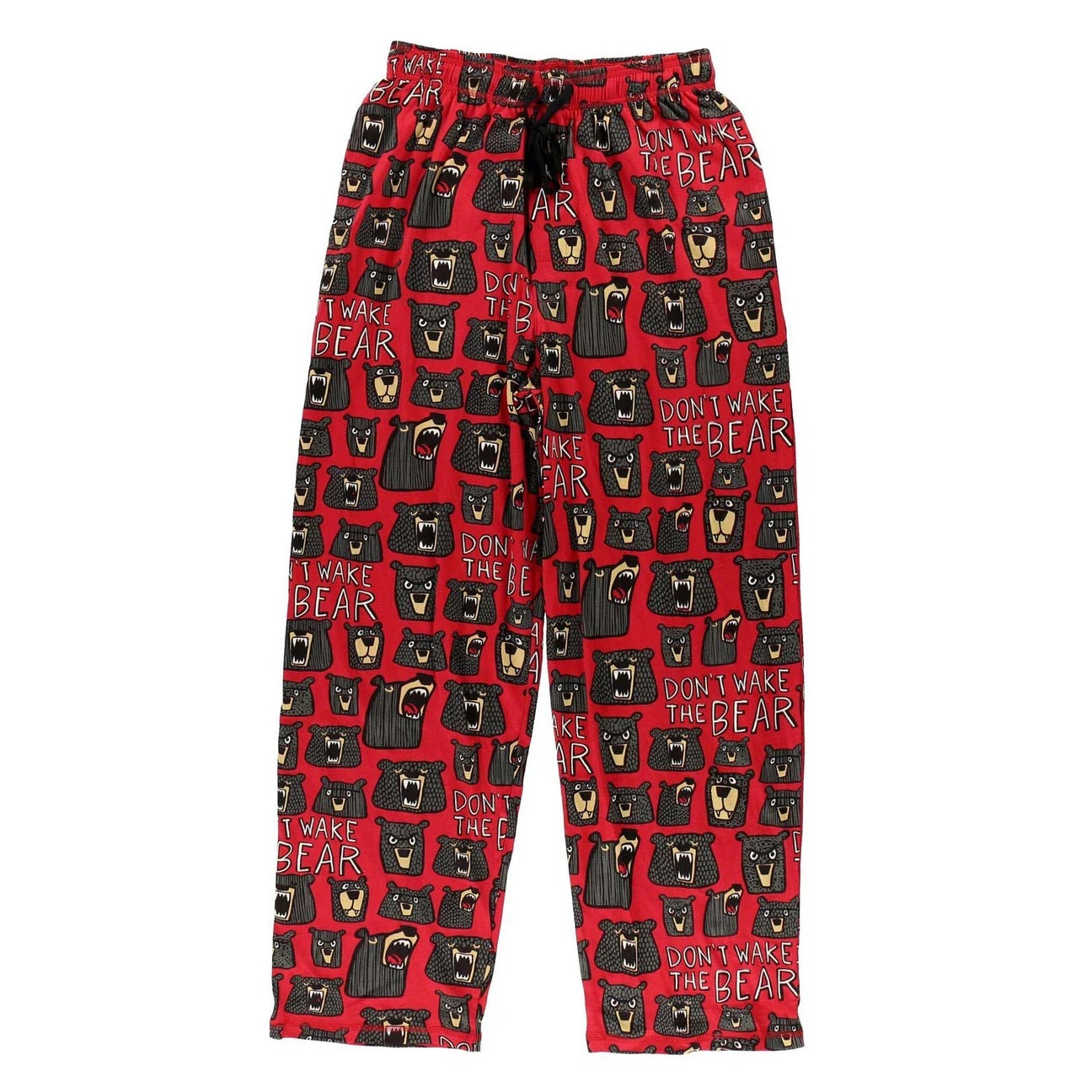 Lazy one don't wake the bear adult unisex pj pants