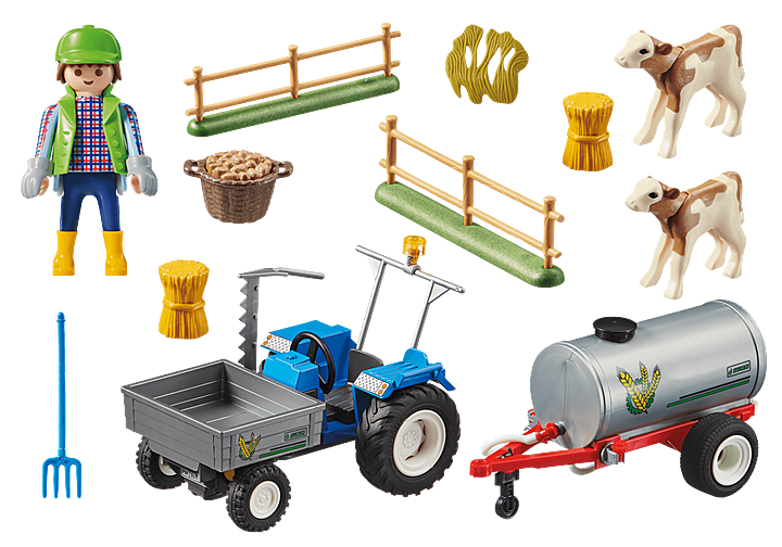 Playmobil Loading Tractor with Water Tank Limited Edition 70367