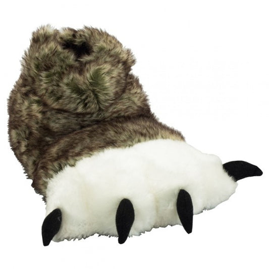 Lazy  One - wolf paw slipper