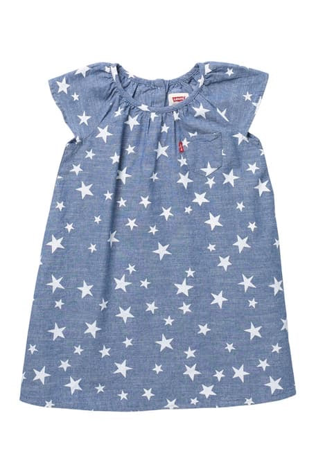 Levis printed denim dress