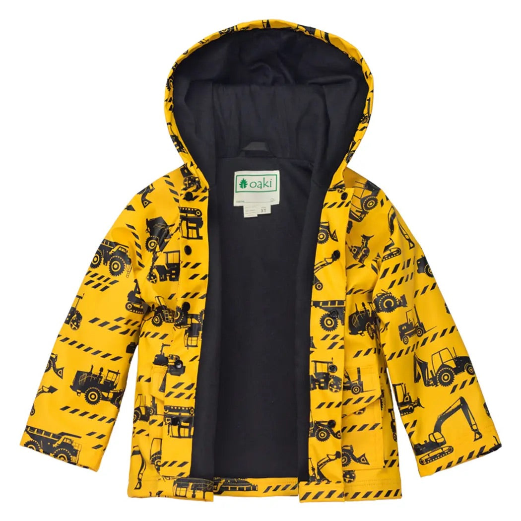 Oaki lined raincoat - construction