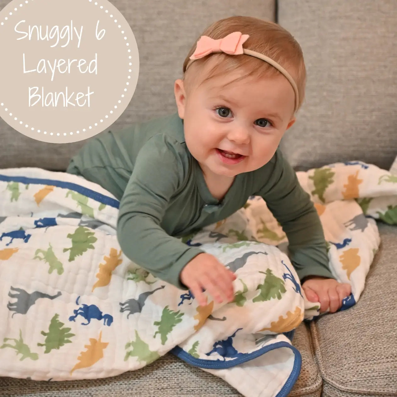 Rawr-Some Muslin Quilt