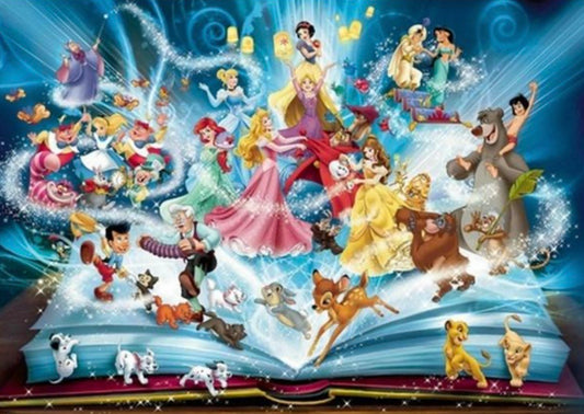 50 x 50 full square drill diamond painting - fairy tale