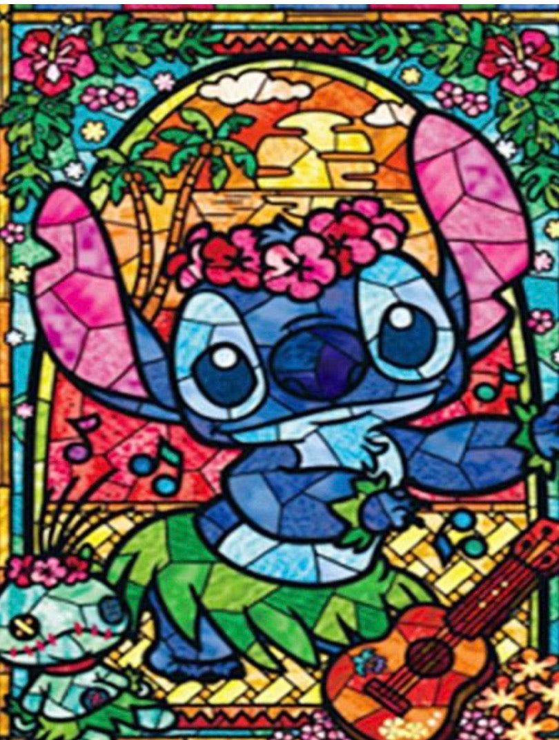 30 x 40 full round drill diamond painting - stitchlike HY012