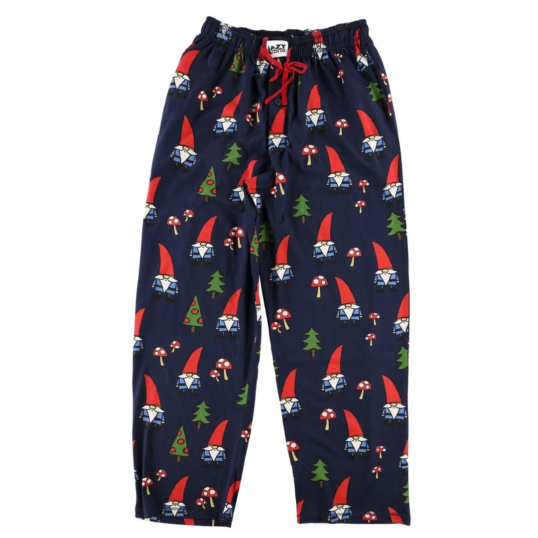 Lazy One no place like gnome unisex pj bottom