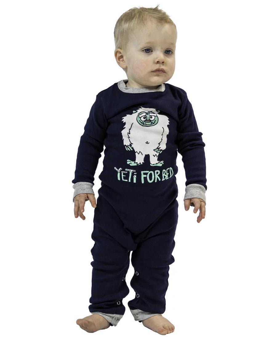 Lazy One - yeti for bed unionsuit