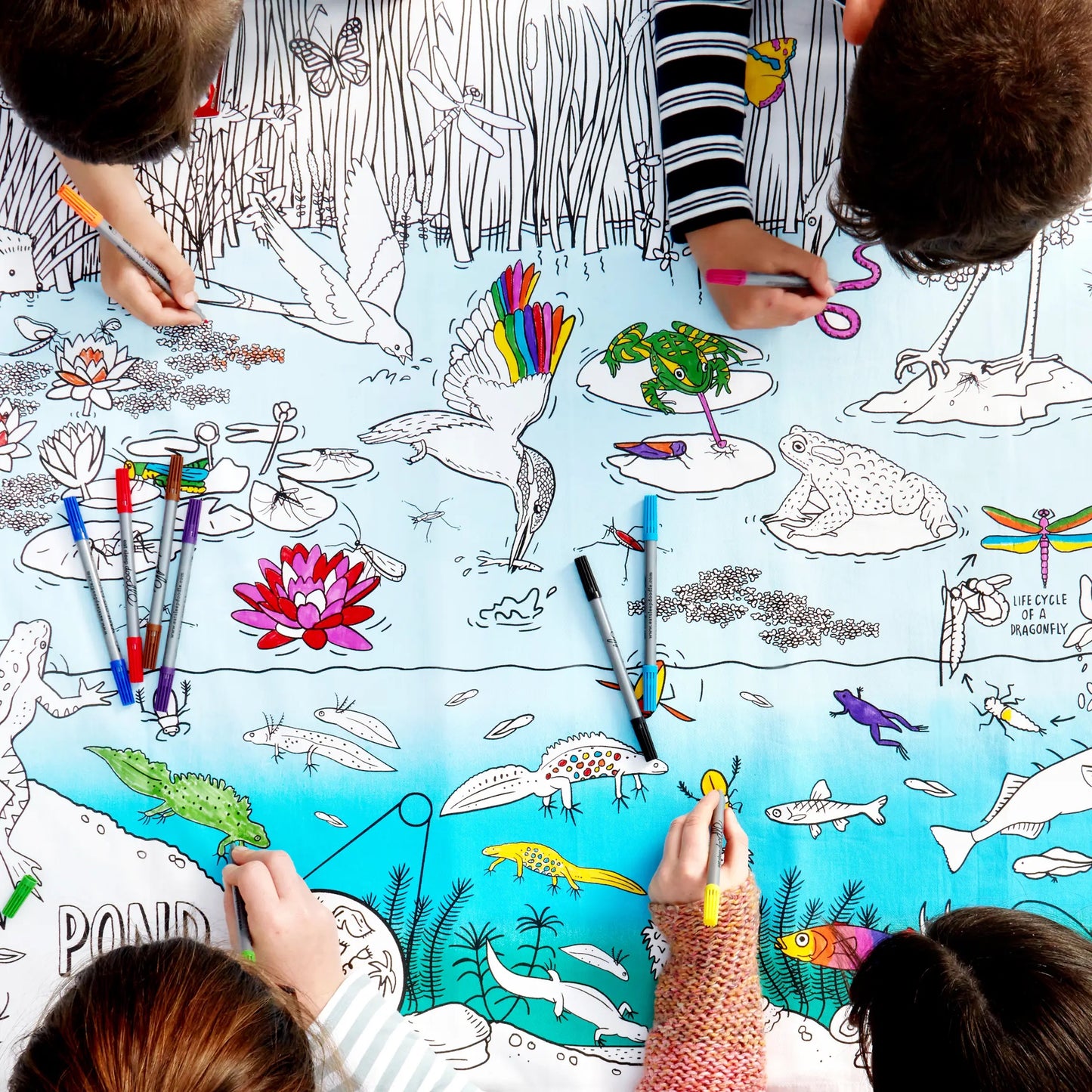 Pond Life Tablecloth