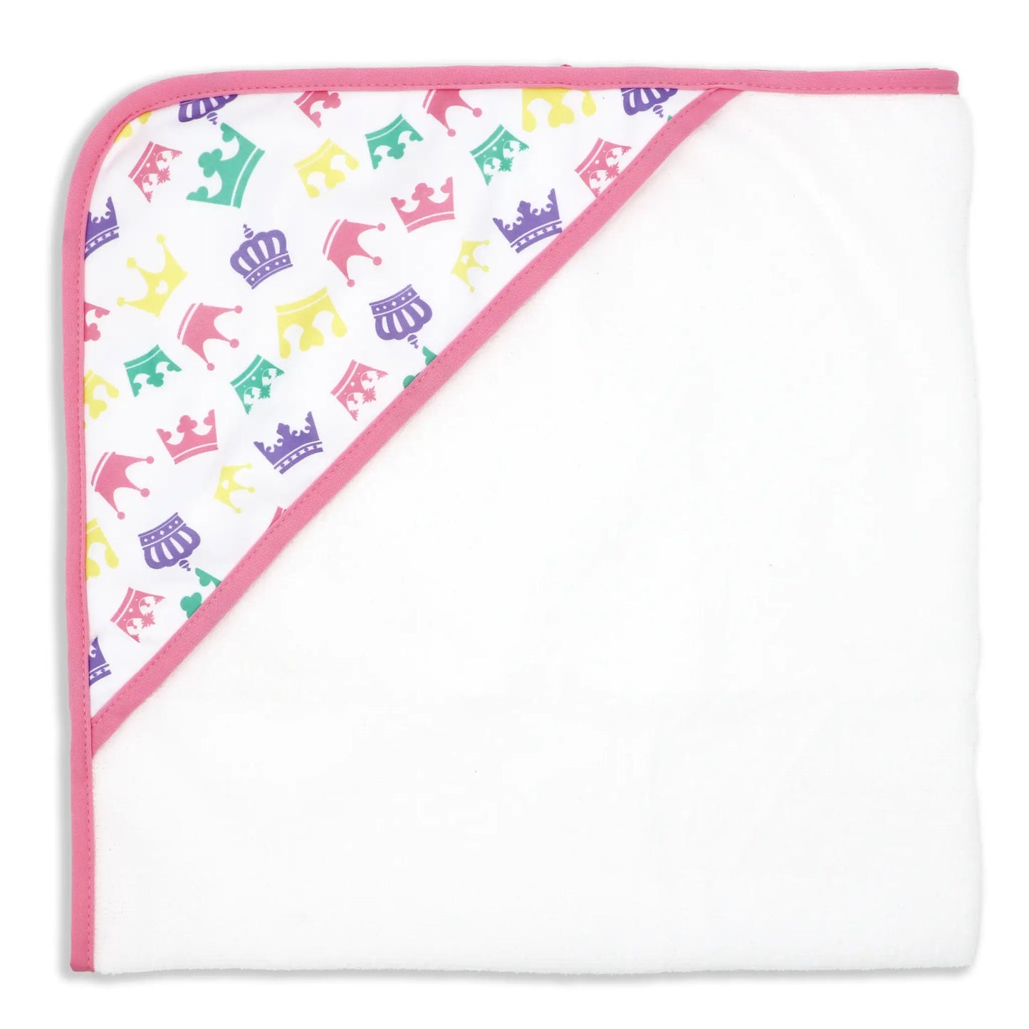 3 Pack Microfiber Hooded Towel Sets- Princess Dino