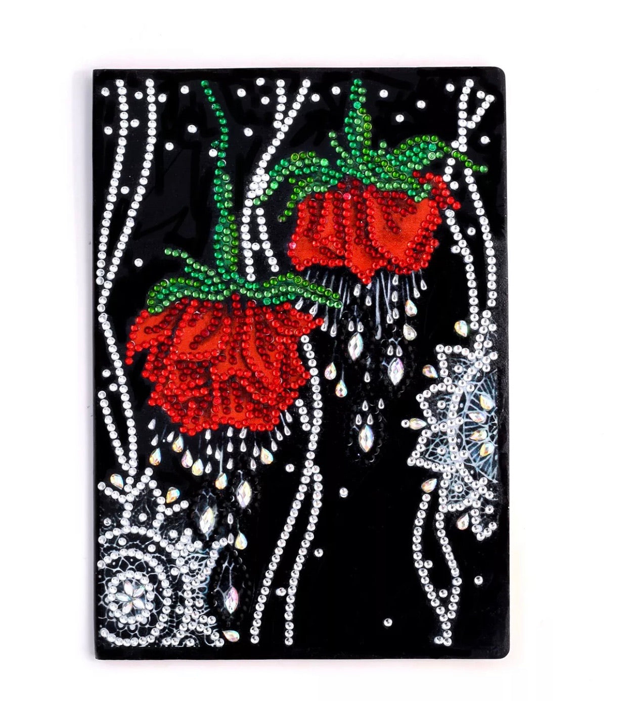 diamond painting notebook - flowers HM015