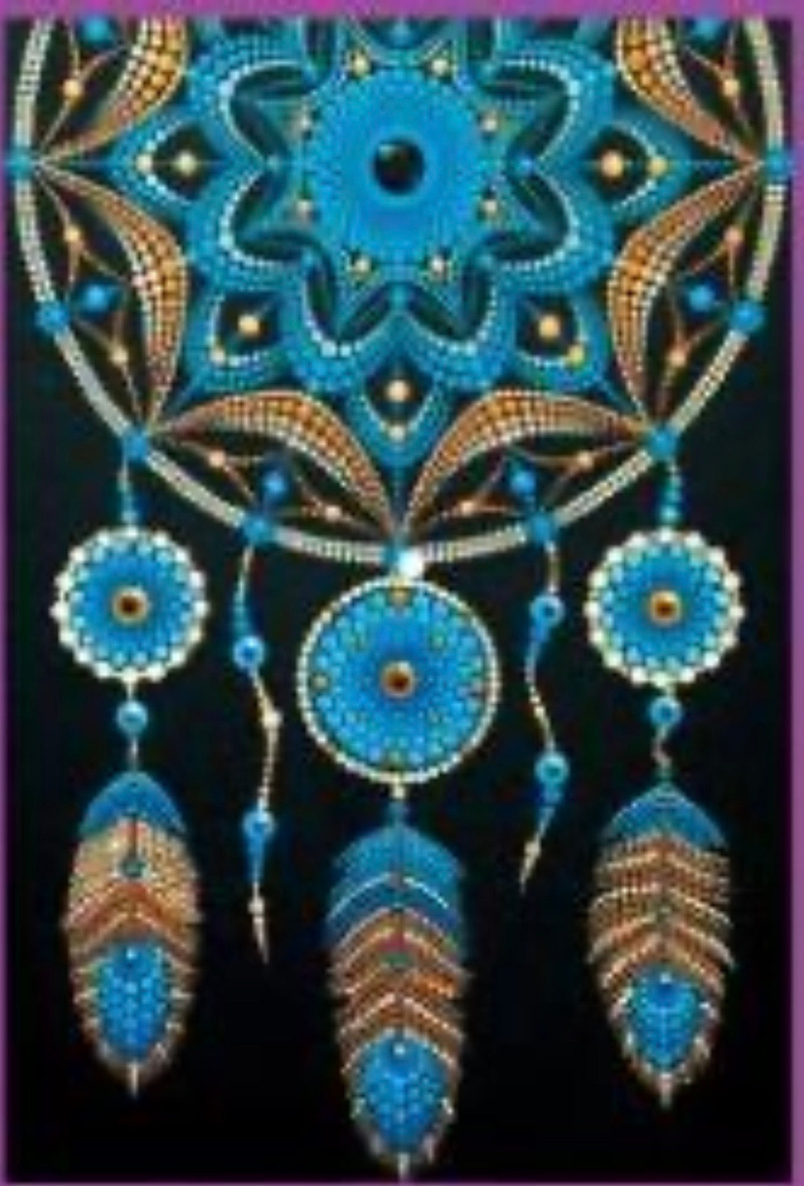 diamond painting notebook - dreamcatcher HM010