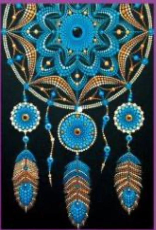 diamond painting notebook - dreamcatcher HM010