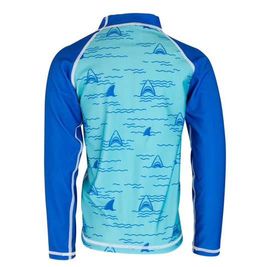 Oaki rash guard - chomp chomp shark