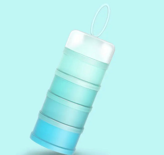 On the go Formula and snack containers - Blue /green