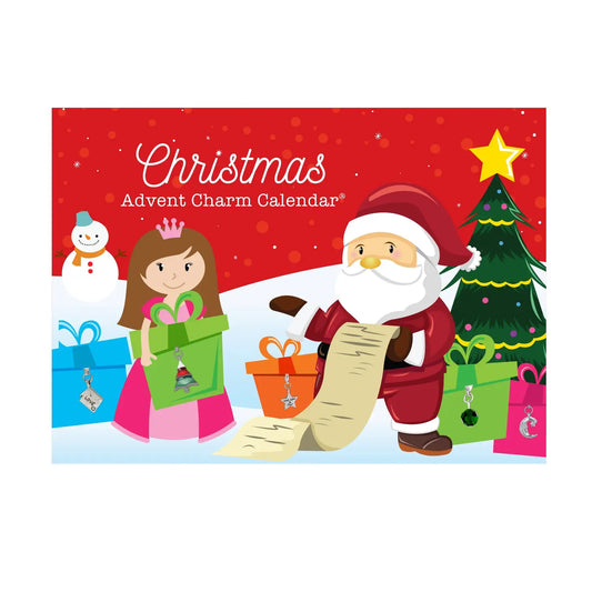 Christmas Advent Jewelry Calendar- Bracelet, Necklace,Charms