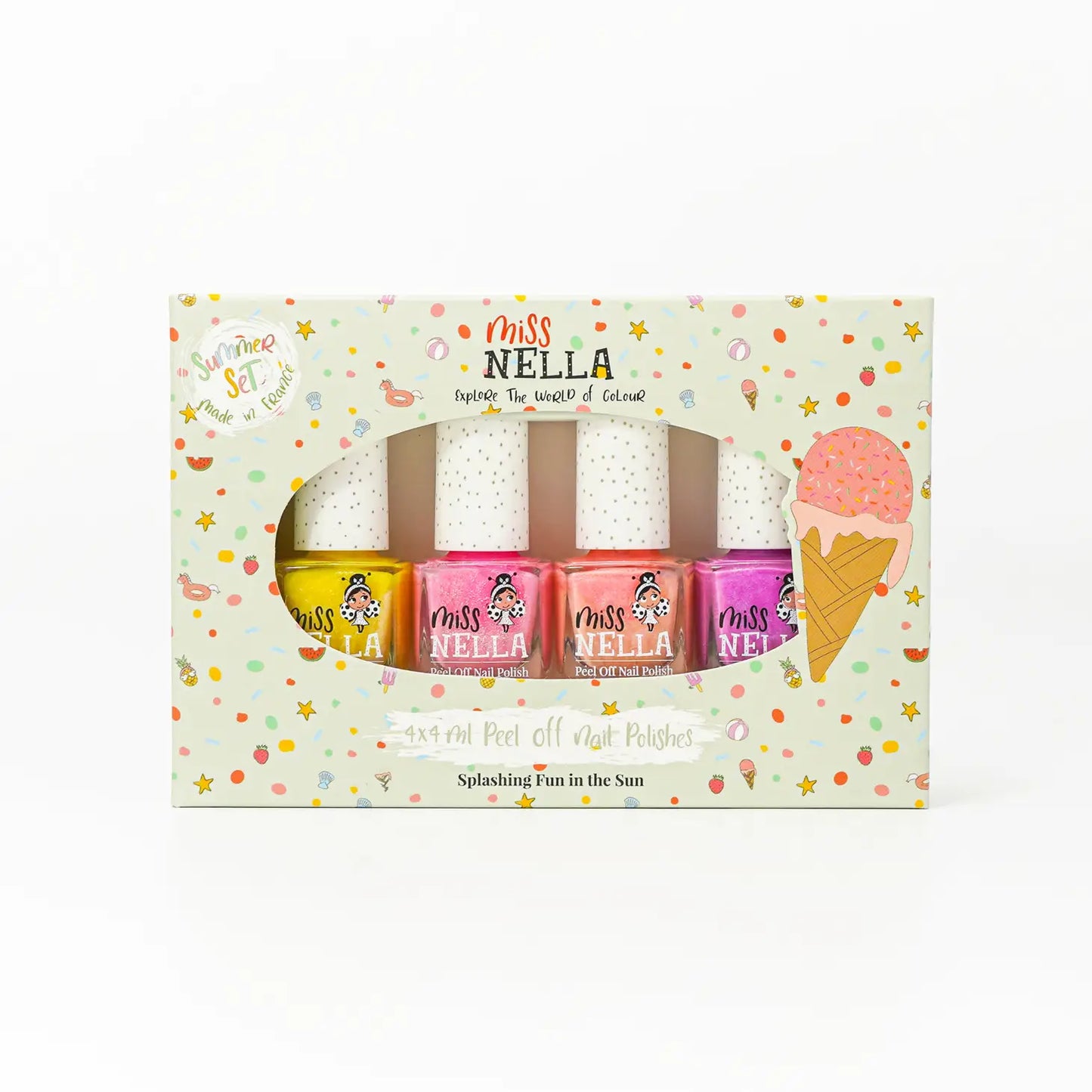 Summer Collection Pack of 4 Nail Polishes