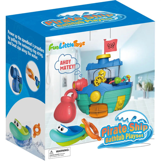 Toddler Bath Toy Boats Set