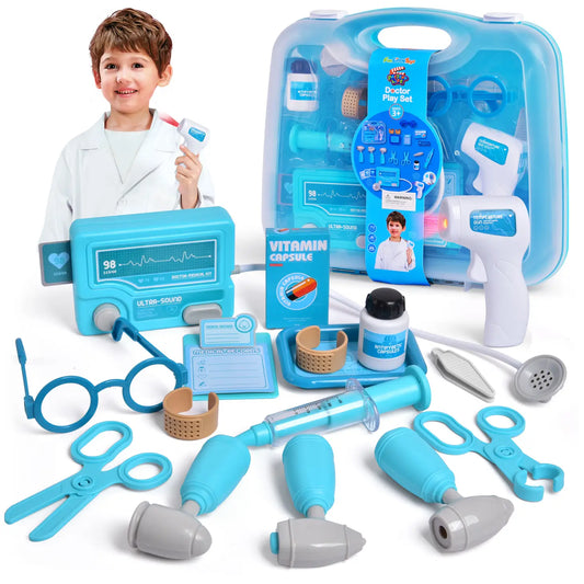 Pretend Play Doctor Kit, 17 Pcs