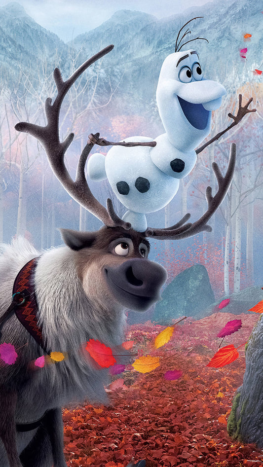 40 x 70 full square diamond painting Frozen Fun