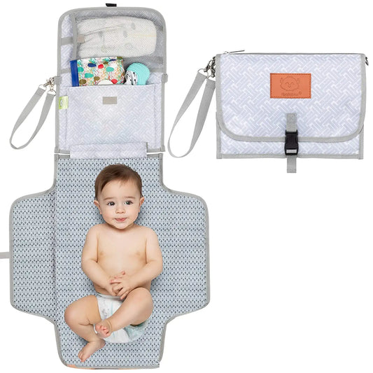 Ezee Portable Diaper Changing Pad, Foldable Changing Mat