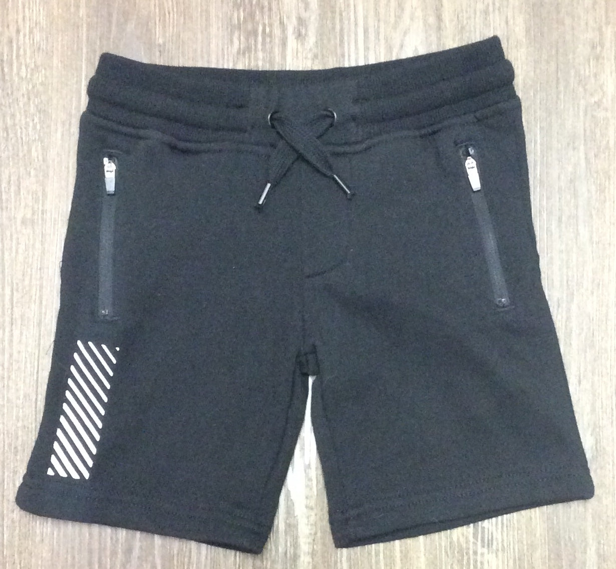 Offset black sweat shorts boys