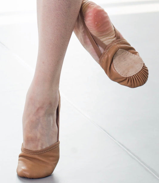 turning shoe - dance beige