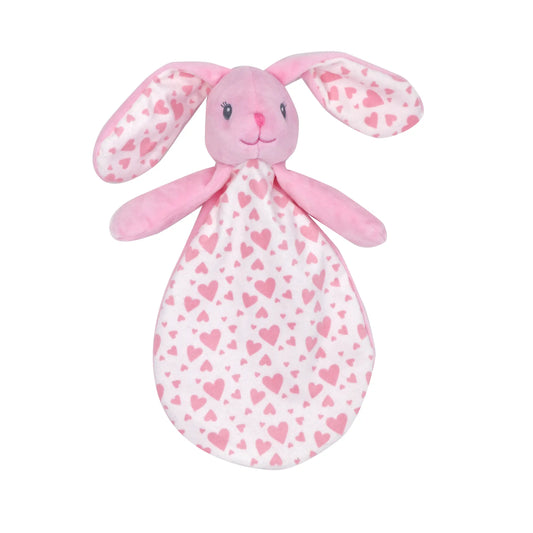 Pink Bunny Crinkle Toy