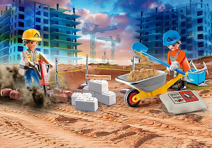 Playmobil Construction Site Carry Case 70528