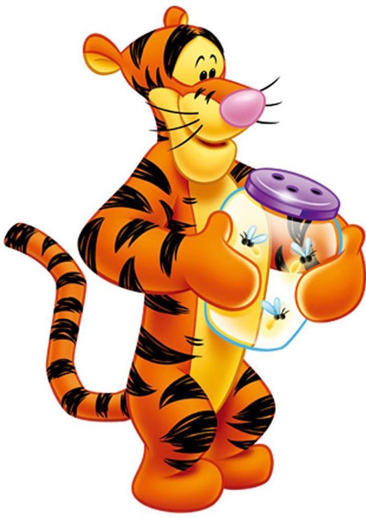 40 x 60 full square drill diamond painting - tigger