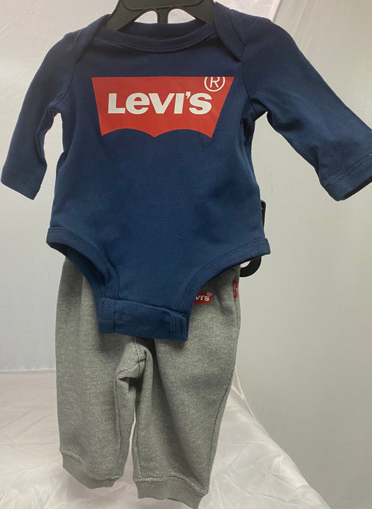 Levis dress blues long sleeve bodysuit set