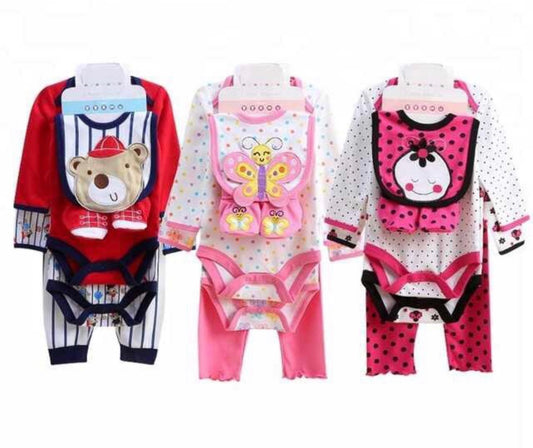 5 pce pant set - butterfly