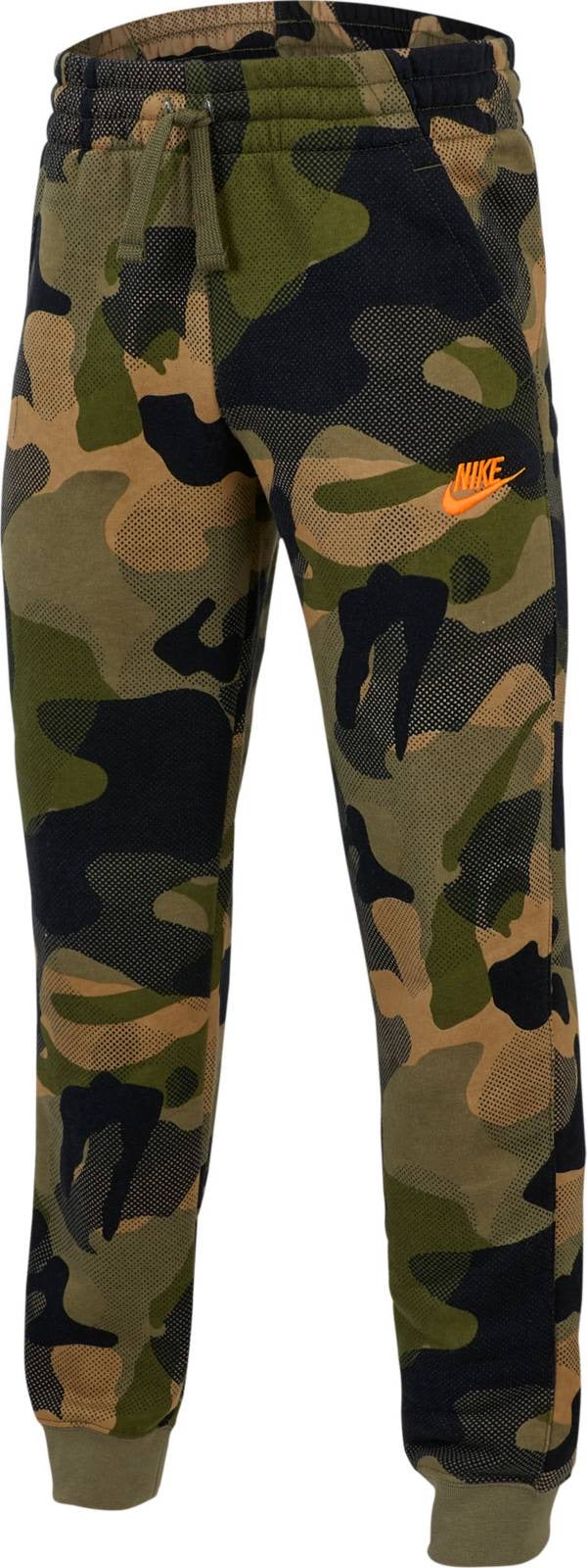 Nike camo jogging pants