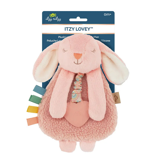 Itzy Friends Itzy Lovey™ Plush with Silicone Teether Toy