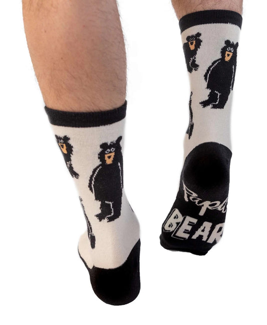 Lazy One Papa Bear socks