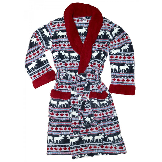 Lazy one - fair isle adult robe