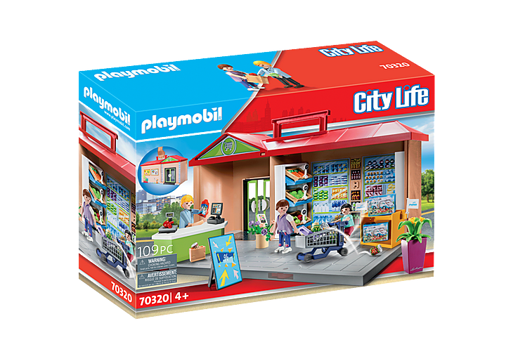 Playmobil Take Along Grocery Store 70320