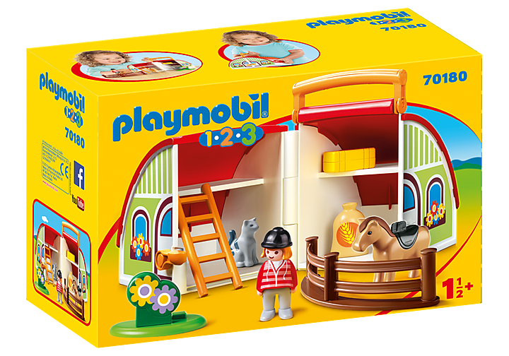 Playmobil My Take Along Barn 70180