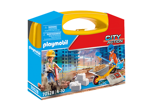 Playmobil Construction Site Carry Case 70528