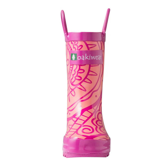 Oaki rain boot - henna pink