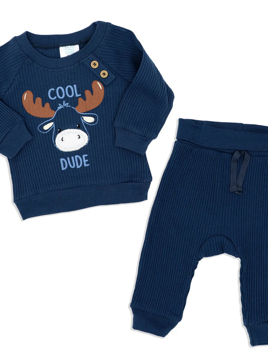Boys 2 Piece Jogger Set : Cool Dude