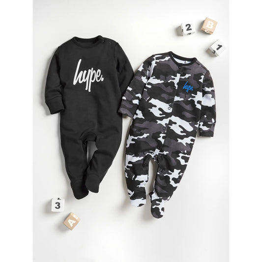Hype Mono Sleepsuit -camo