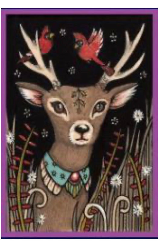 diamond painting notebook - deer HM014