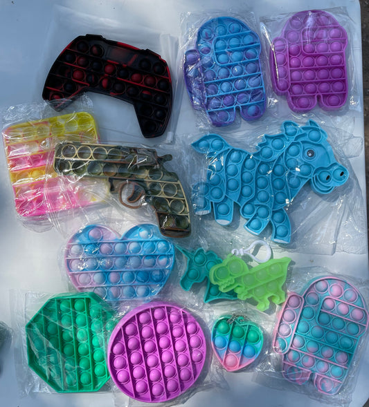 Multi colour fidget